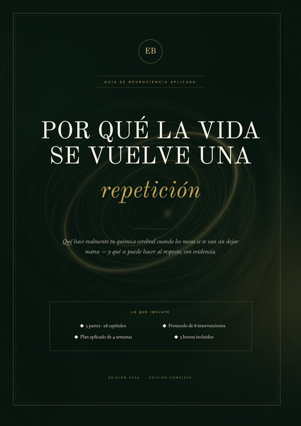 Portada de EL BUCLE: Por qué la vida se vuelve una repetición